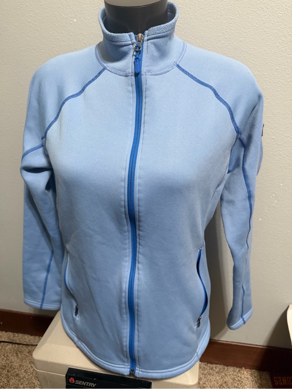 Marmot Light Blue Women's Full-Zip Fleece Jacket
